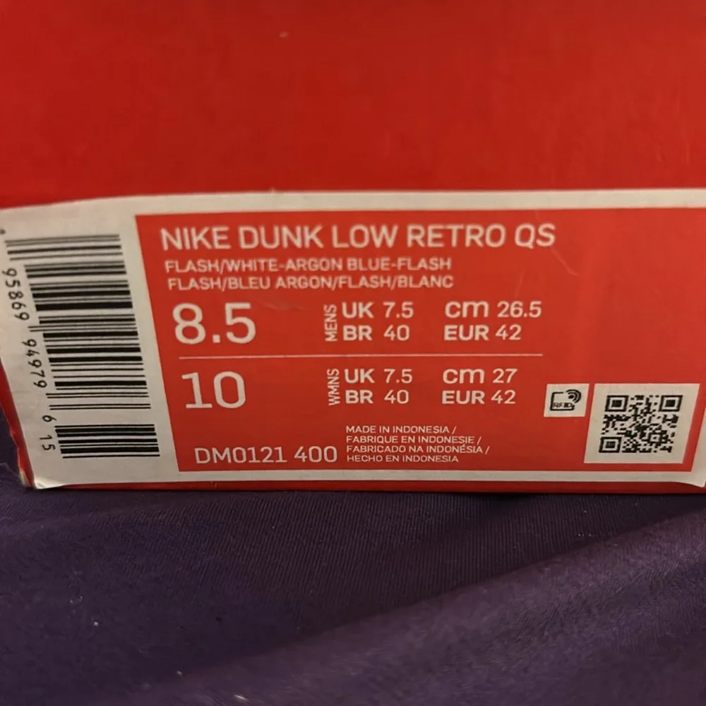 2022
Dunk Low Retro QS 'Argon' - Picture 8 of 8